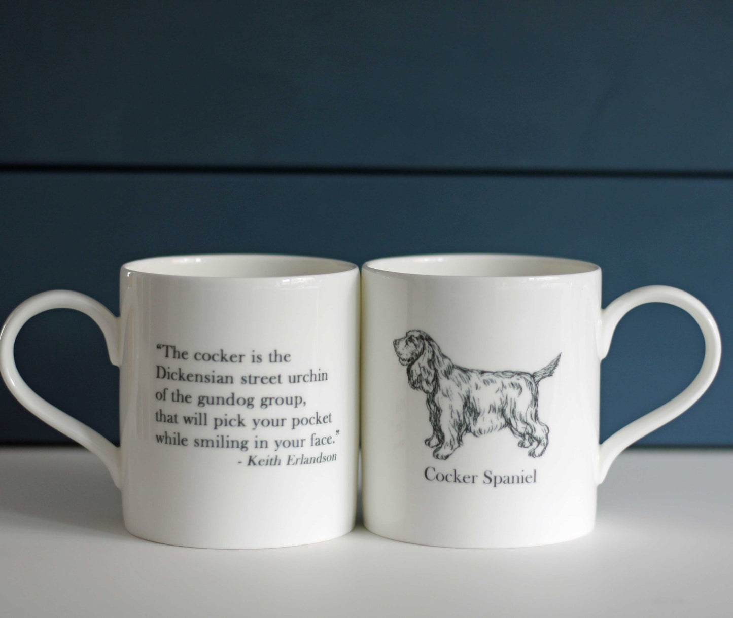 Cocker Quote Mugs - Chow Bella Ltd