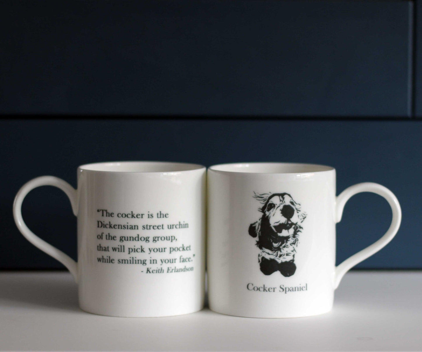 Cocker Quote Mugs - Chow Bella Ltd