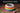 A cocker spaniel bowl in rainbow colours.