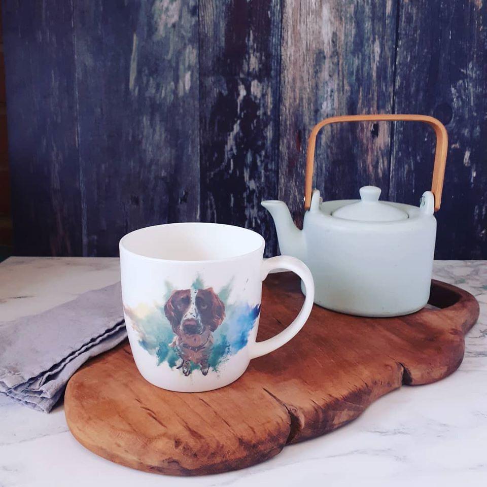 Spaniel Mug - Chow Bella Ltd
