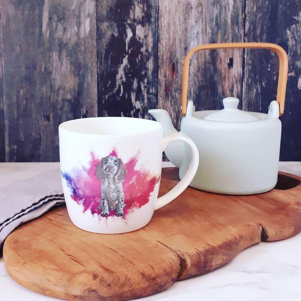 Spaniel Mug - Chow Bella Ltd