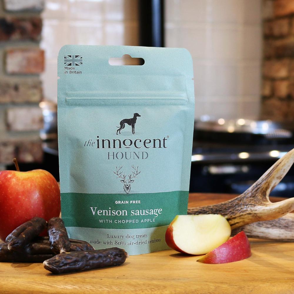 Venison Sausages with Chopped Apple - Chow Bella Ltd