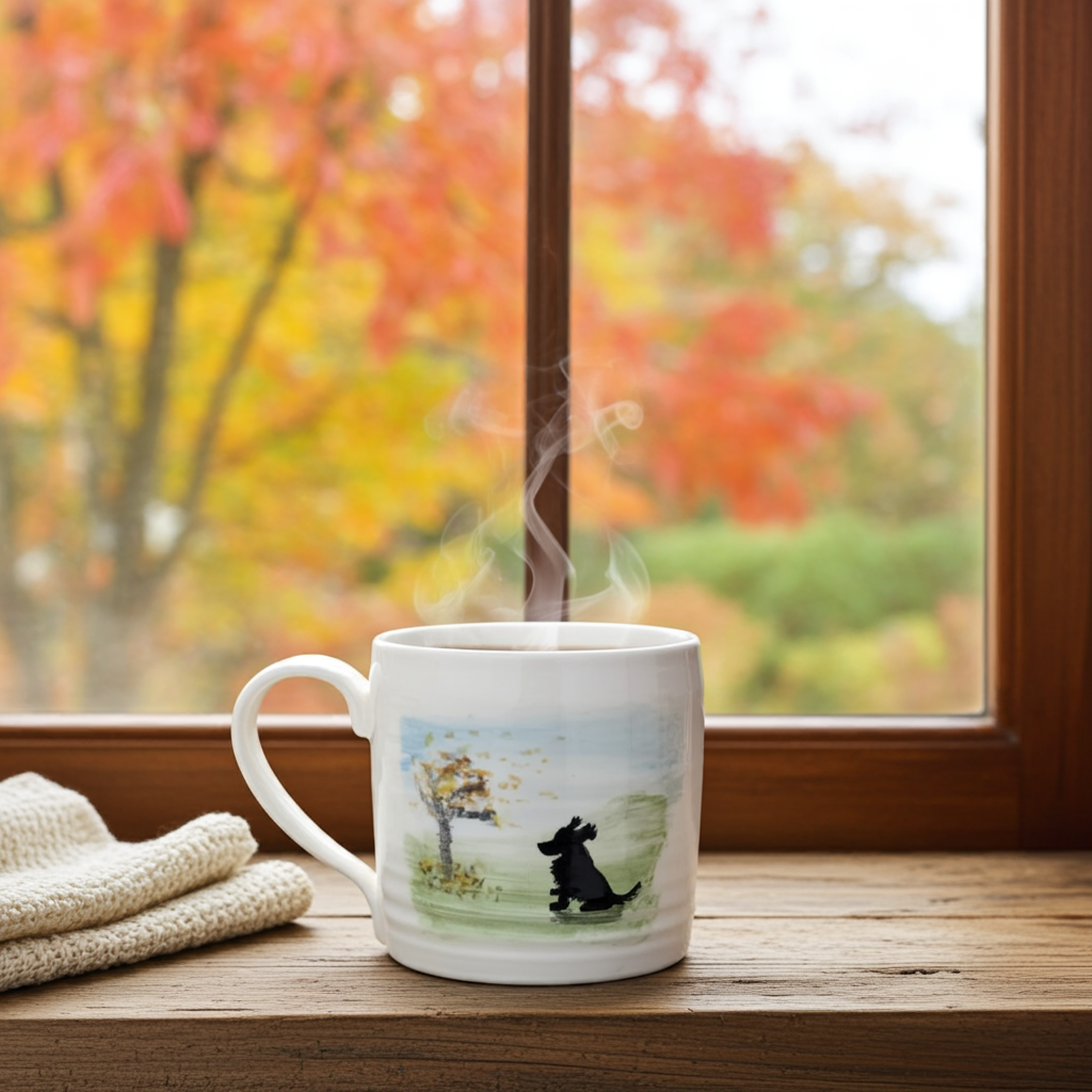 XL Mug – Autumn Cocker Spaniel (One of a Kind)
