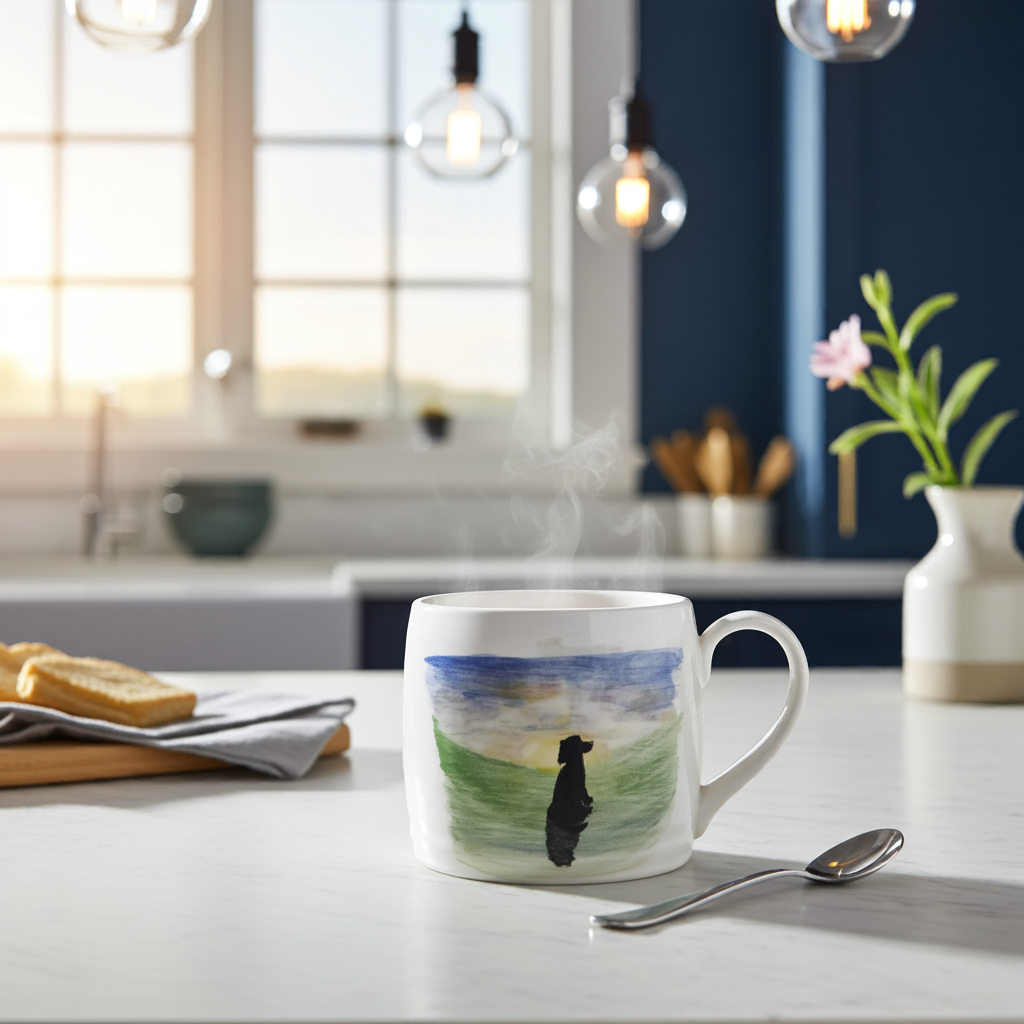 XL Mug – Summer Cocker Spaniel (One of a Kind)