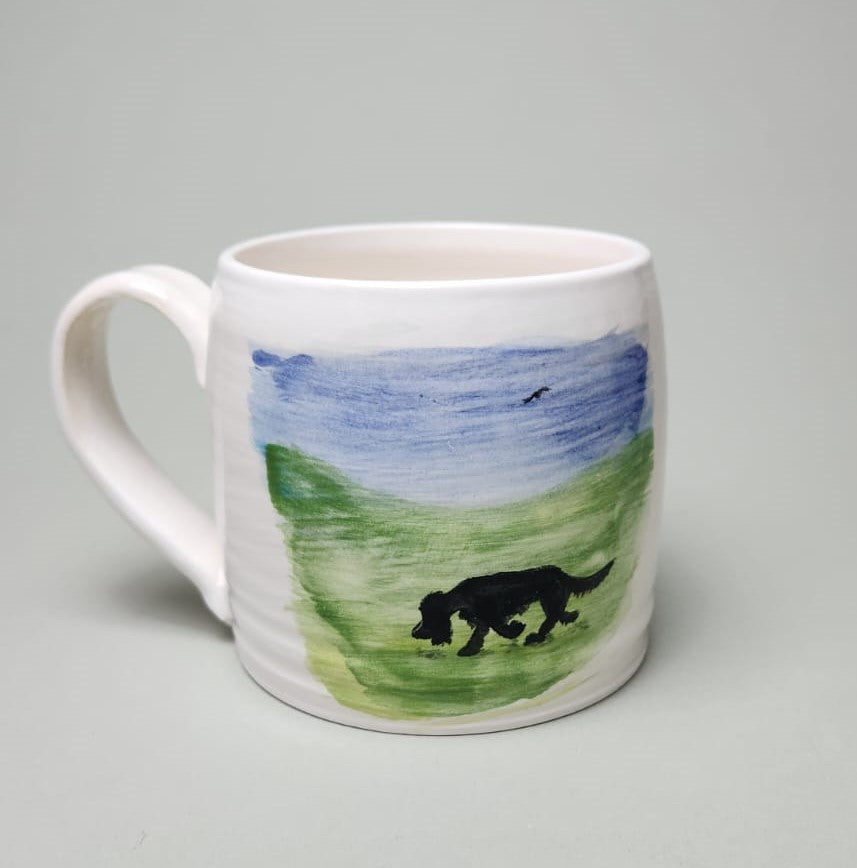 XL Mug – Summer Cocker Spaniel (One of a Kind)