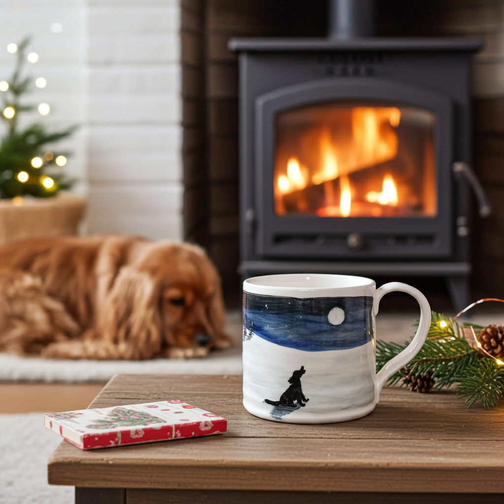 XL Mug – Under the Winter Sky