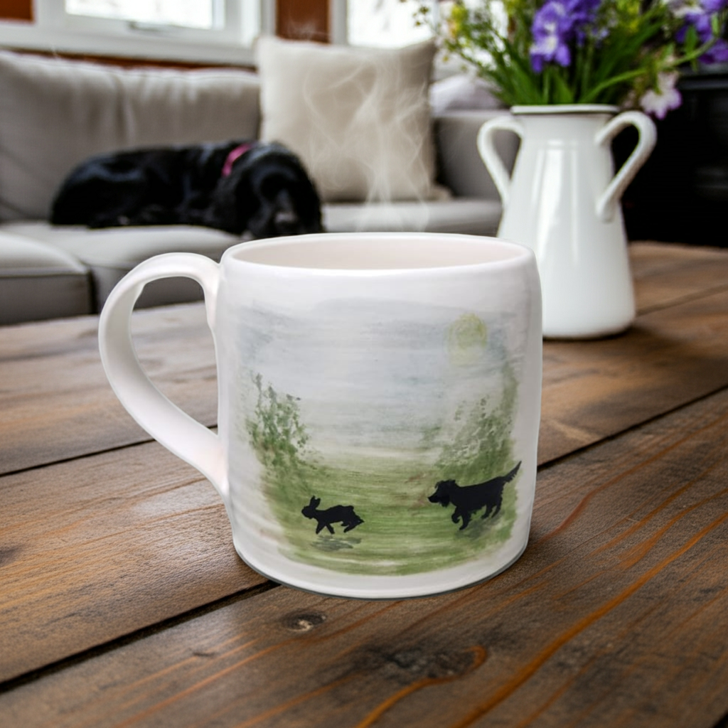 XL Mug – Spring Cocker Spaniel (One of a Kind)