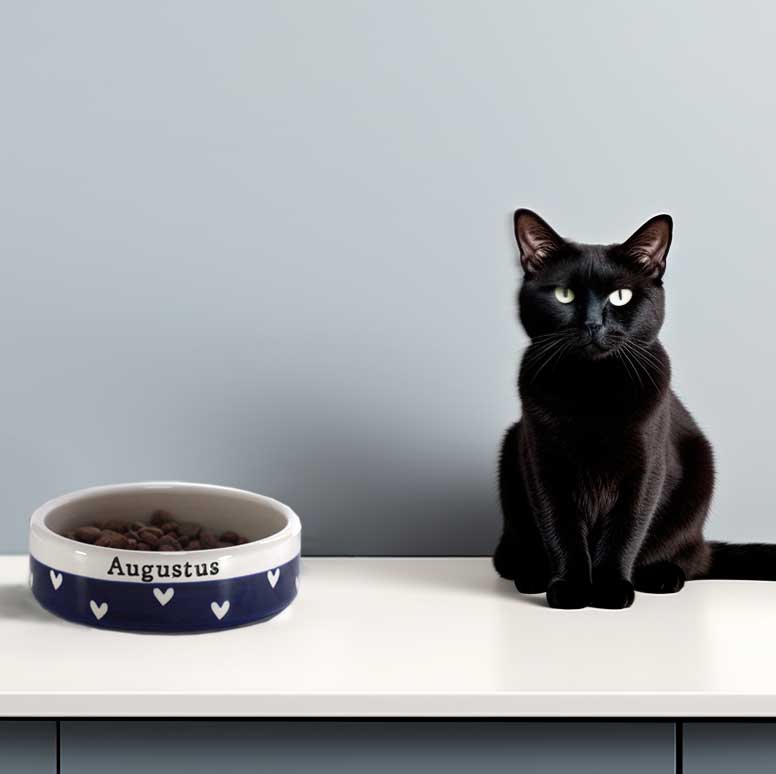 Cat Bowls & Saucers - Chow Bella Ltd