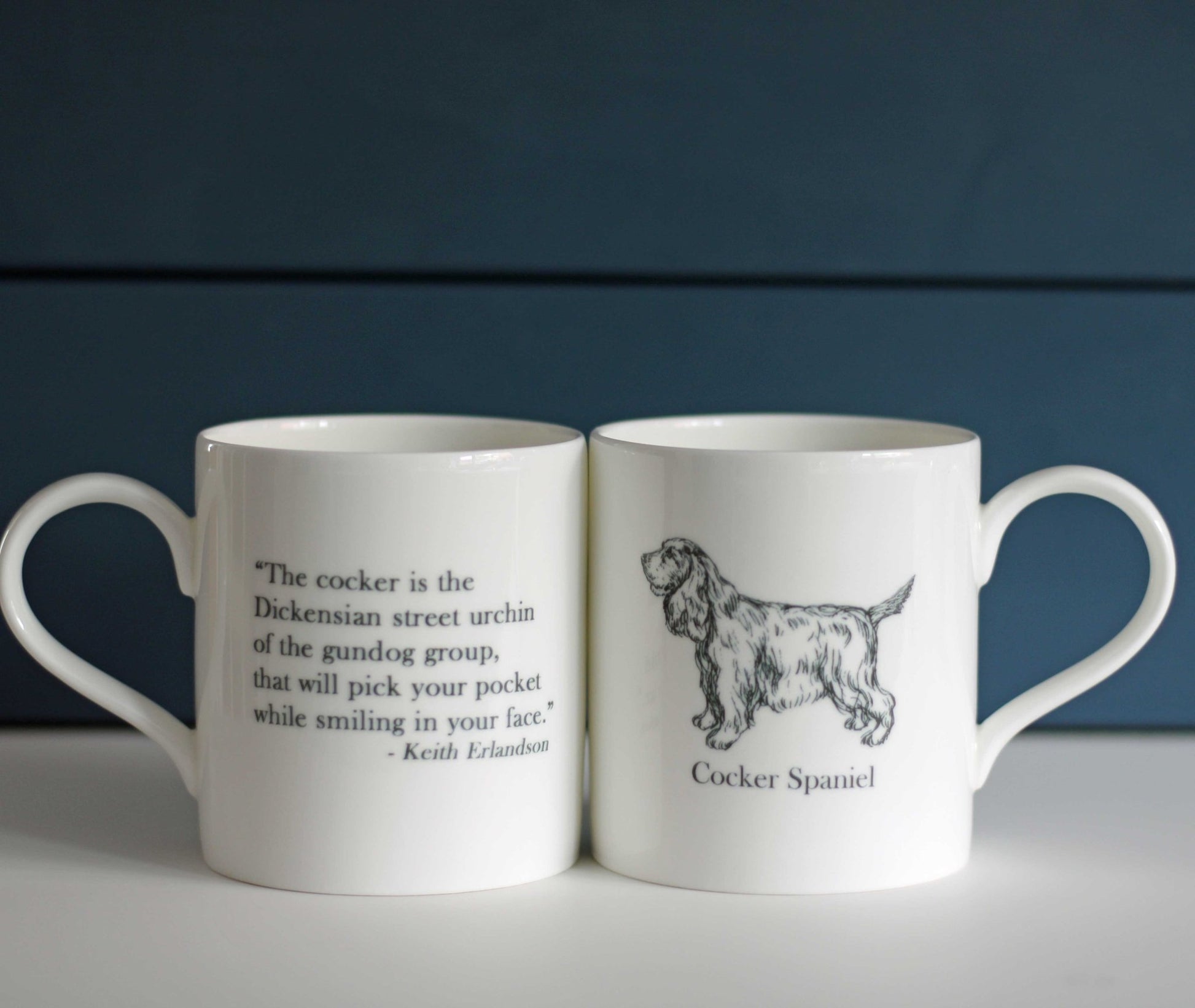 Cocker Quote Mugs - Chow Bella Ltd