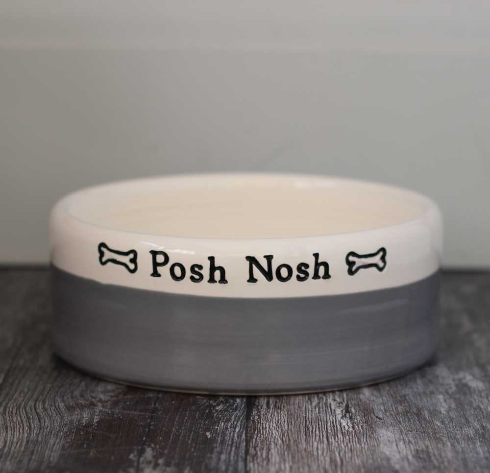 Medium Dog Bowl - Posh Nosh - Chow Bella Ltd